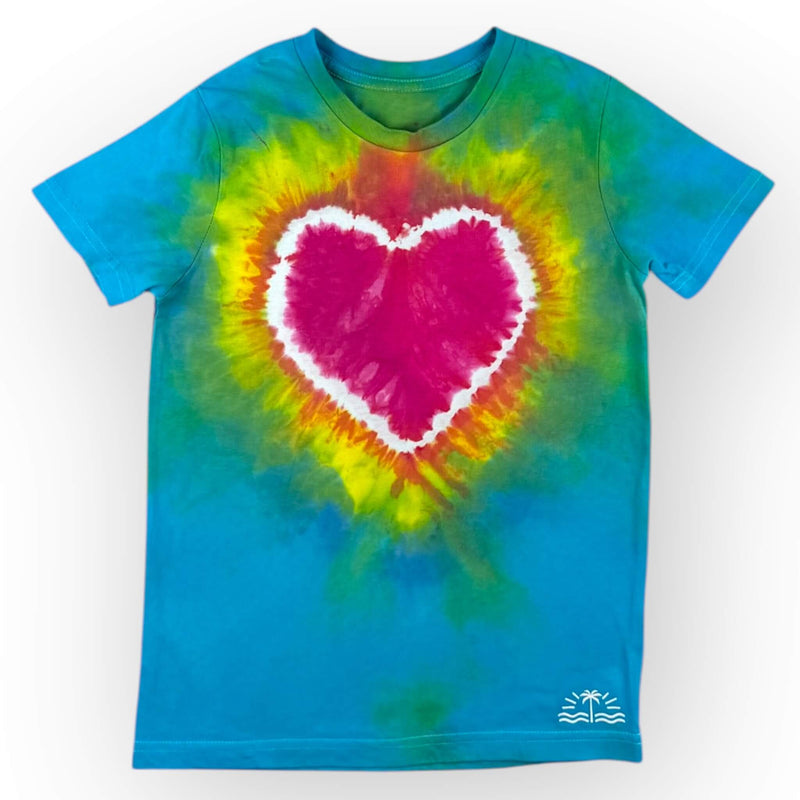 hand dyed Tie Dye Tee Age 8 by And And Tie Dye