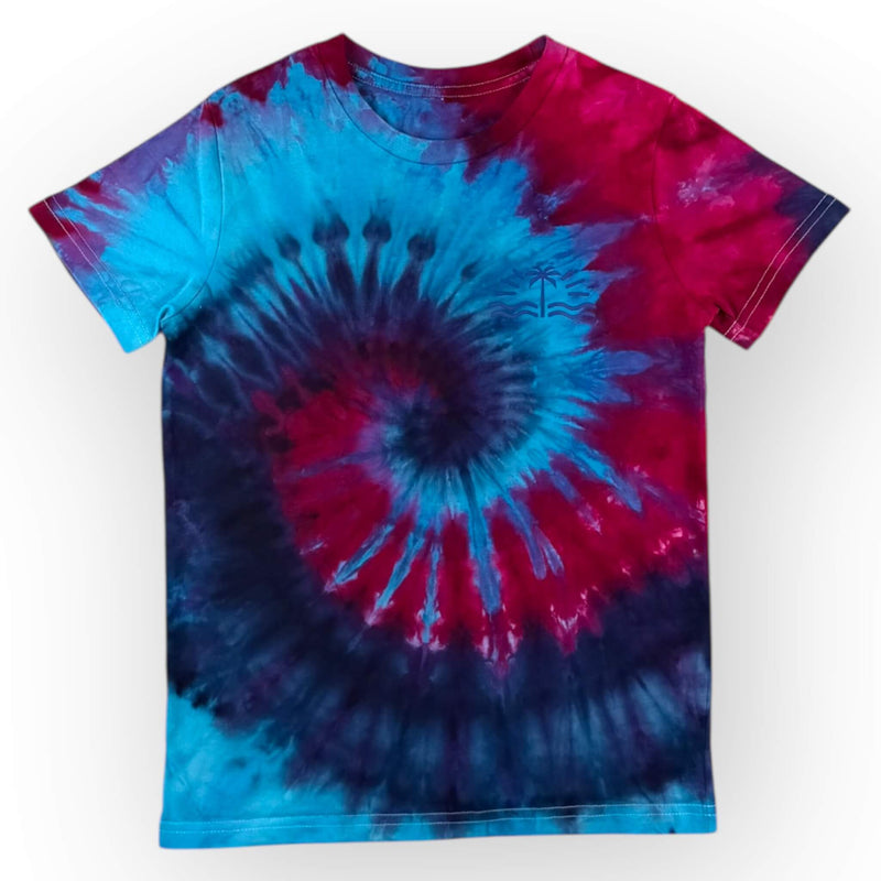 hand dyed Tie Dye Tee Age 8 by And And Tie Dye