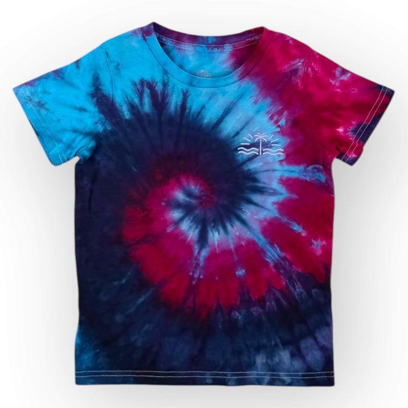 hand dyed Tie Dye Tee Age 6 by And And Tie Dye