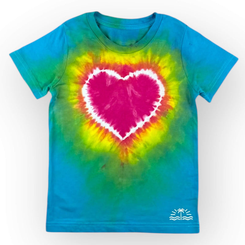 hand dyed Tie Dye Tee Age 4 by And And Tie Dye