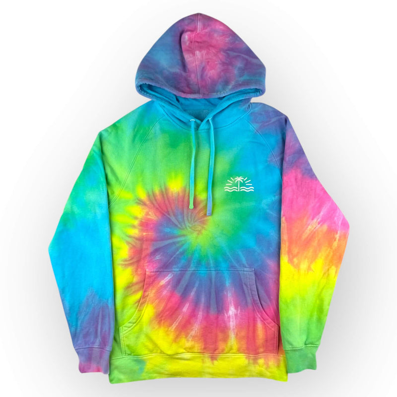 hand dyed Tie Dye Hoodie - Adult Small by And And Tie Dye