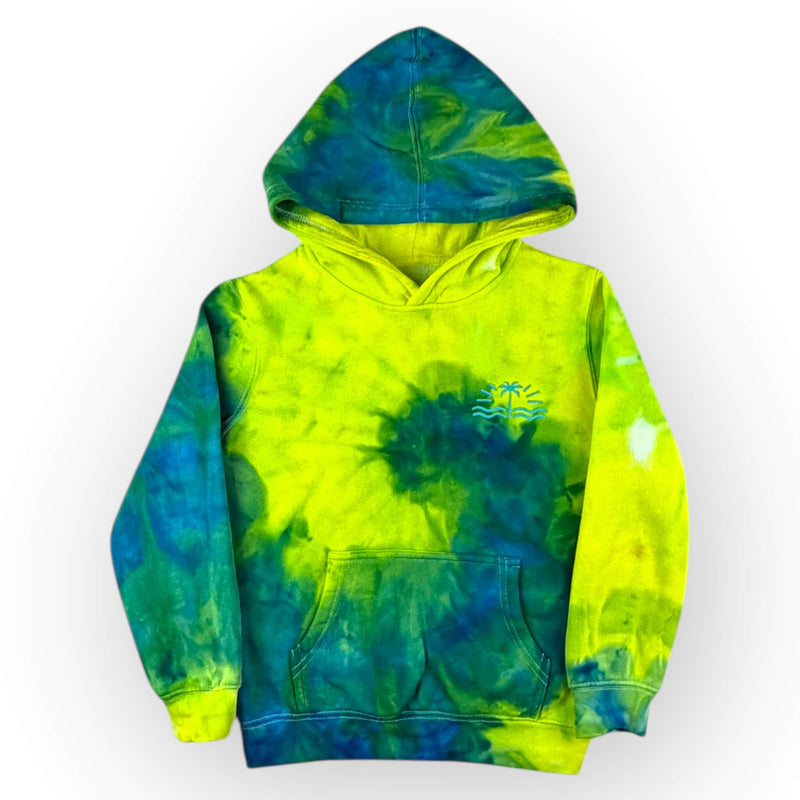 hand dyed Tie Dye Hoodie Age 8 by And And Tie Dye