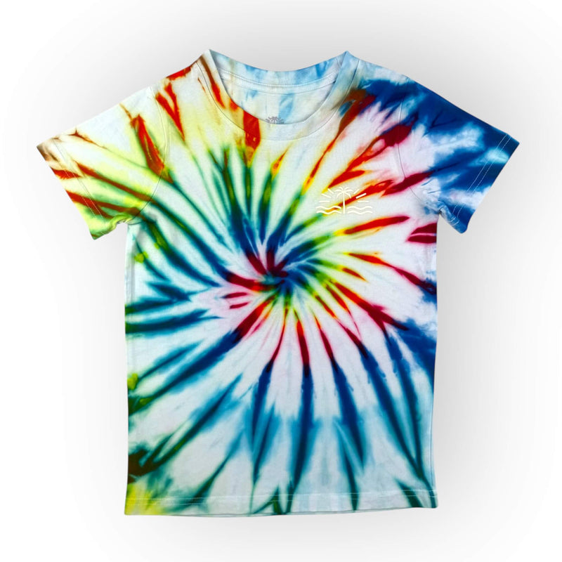 hand dyed Tie Dye Tee Age 6 by And And Tie Dye