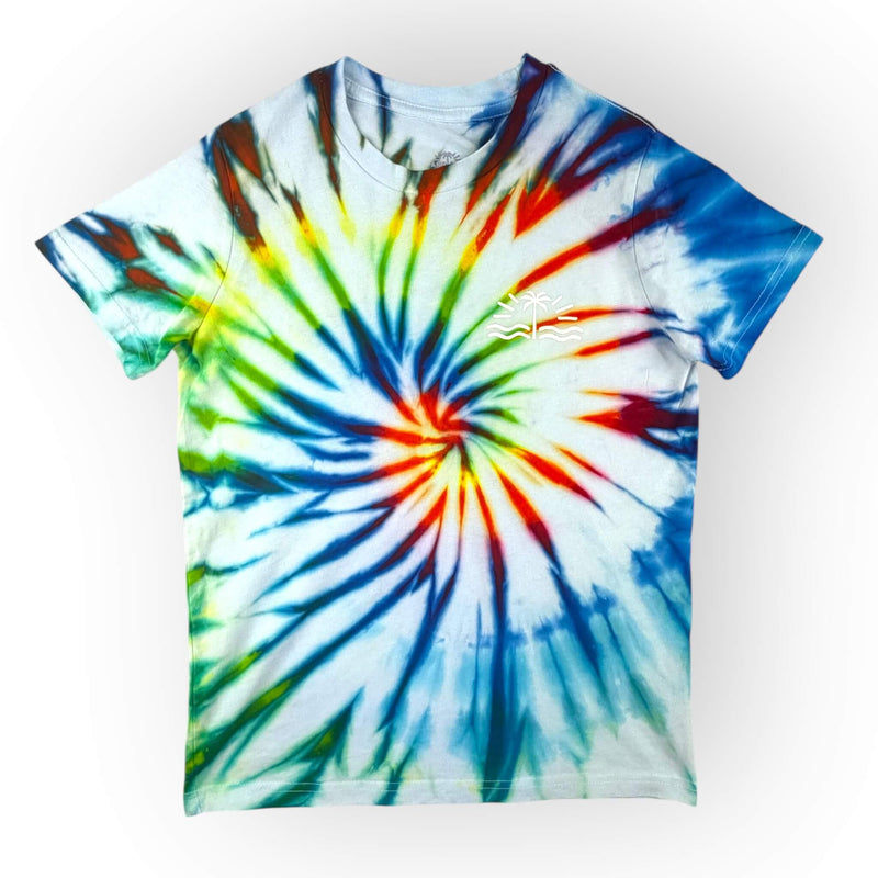 hand dyed Tie Dye Tee Age 10 by And And Tie Dye