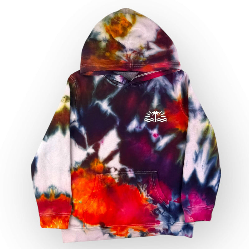 hand dyed Tie Dye Hoodie Age 12 by And And Tie Dye