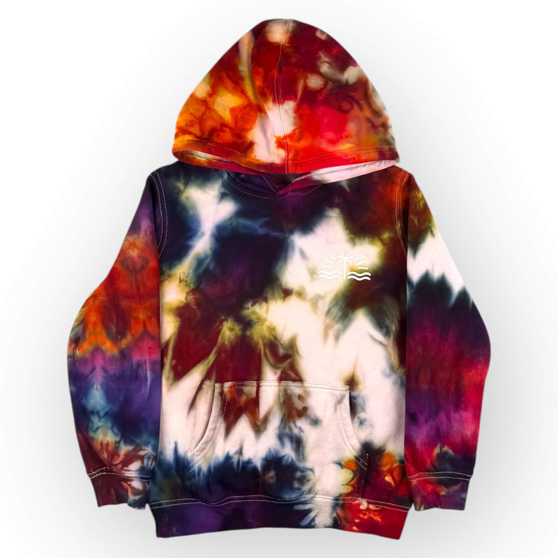 hand dyed Tie Dye Hoodie Age 10 by And And Tie Dye