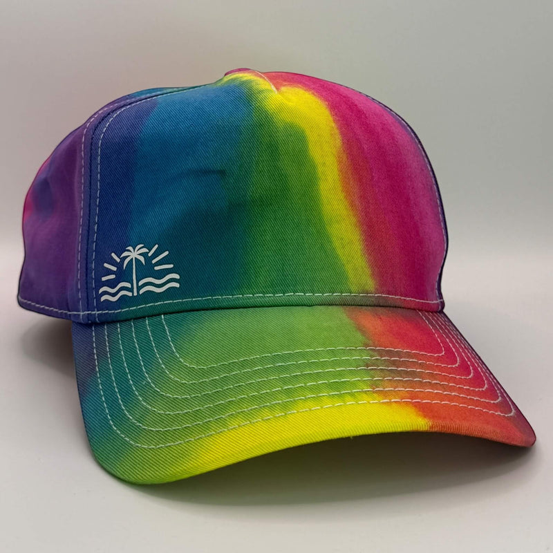 hand dyed Tie Dye Cap - Adults One Size by And And Tie Dye