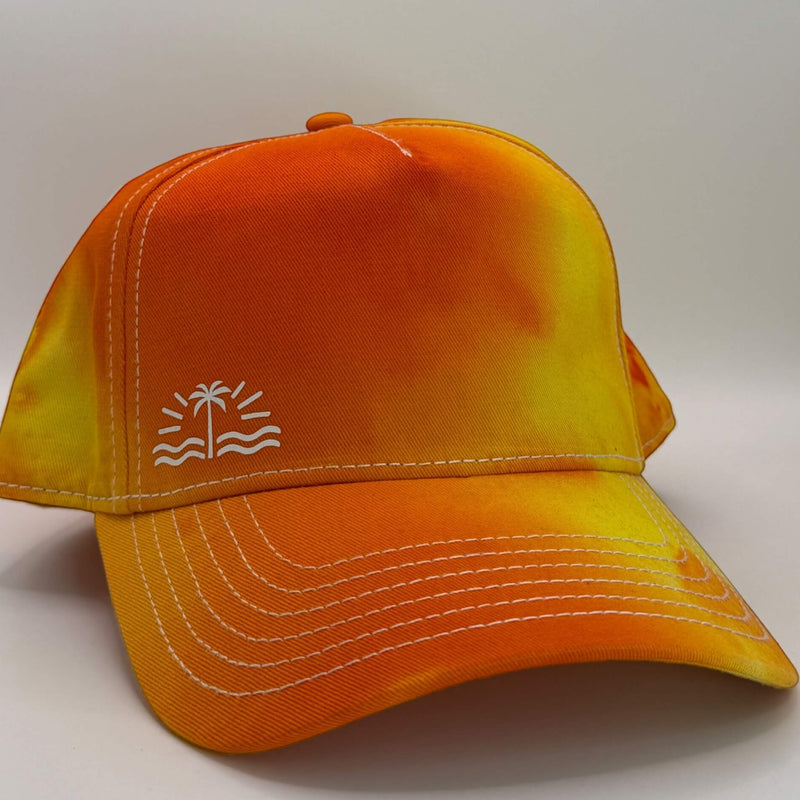 hand dyed Tie Dye Cap - Adults One Size by And And Tie Dye