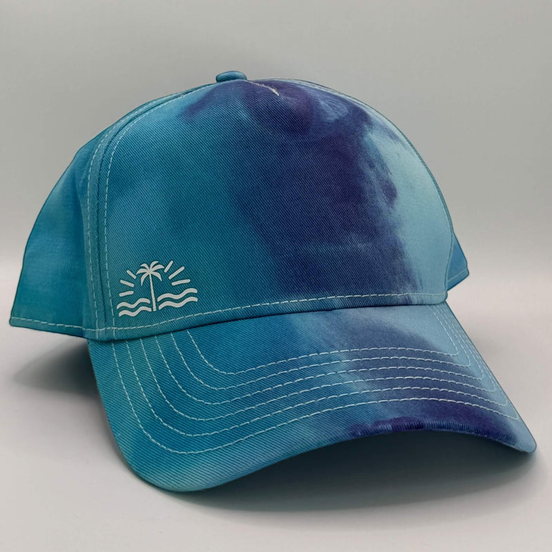 hand dyed Tie Dye Cap - Adults One Size by And And Tie Dye