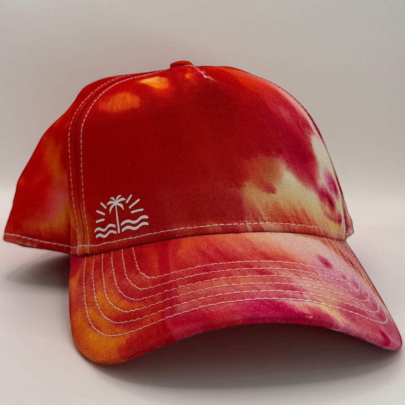 hand dyed Tie Dye Cap - Adults One Size by And And Tie Dye