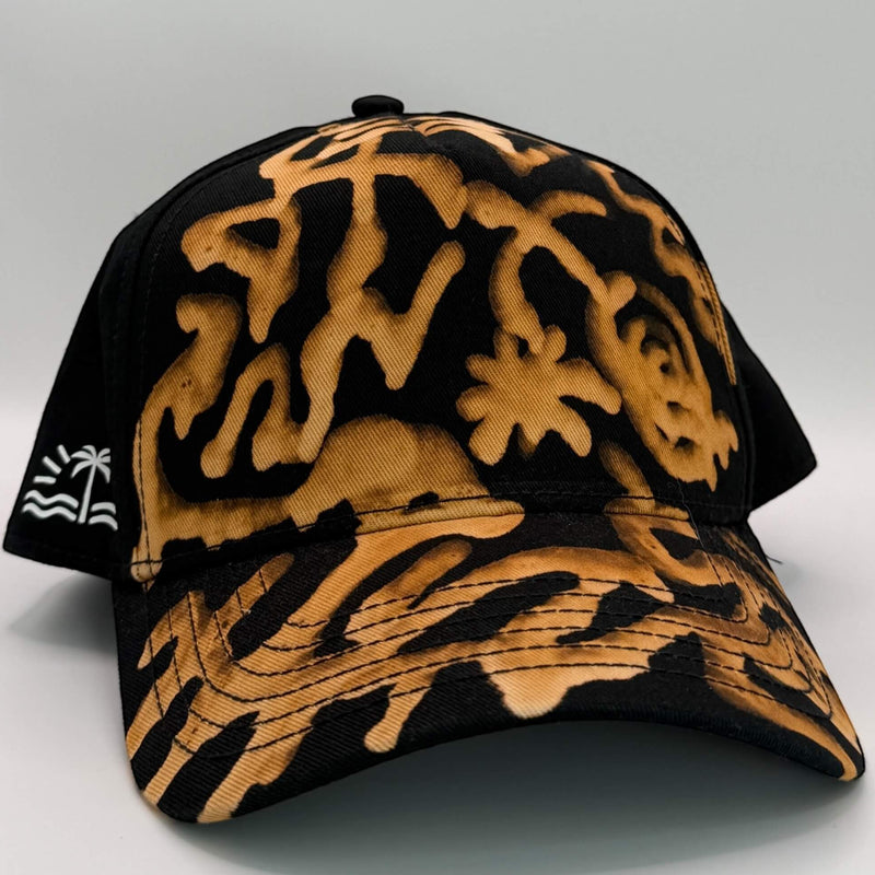 hand dyed Tie Dye Cap - Adults One Size by And And Tie Dye