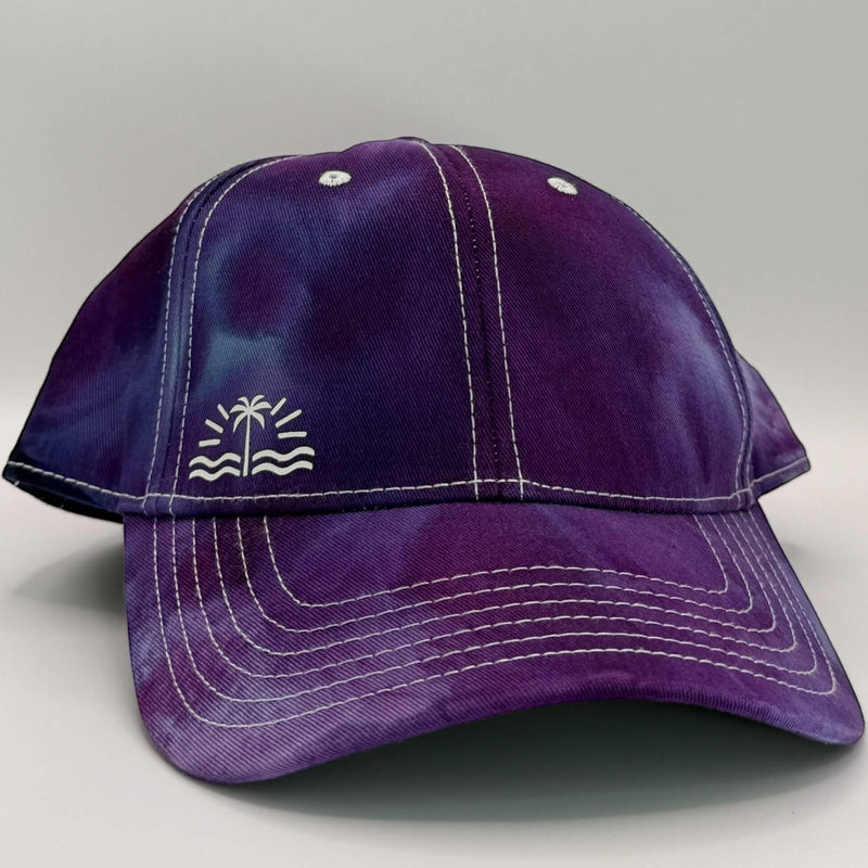 hand dyed Tie Dye Cap - Adults One Size by And And Tie Dye
