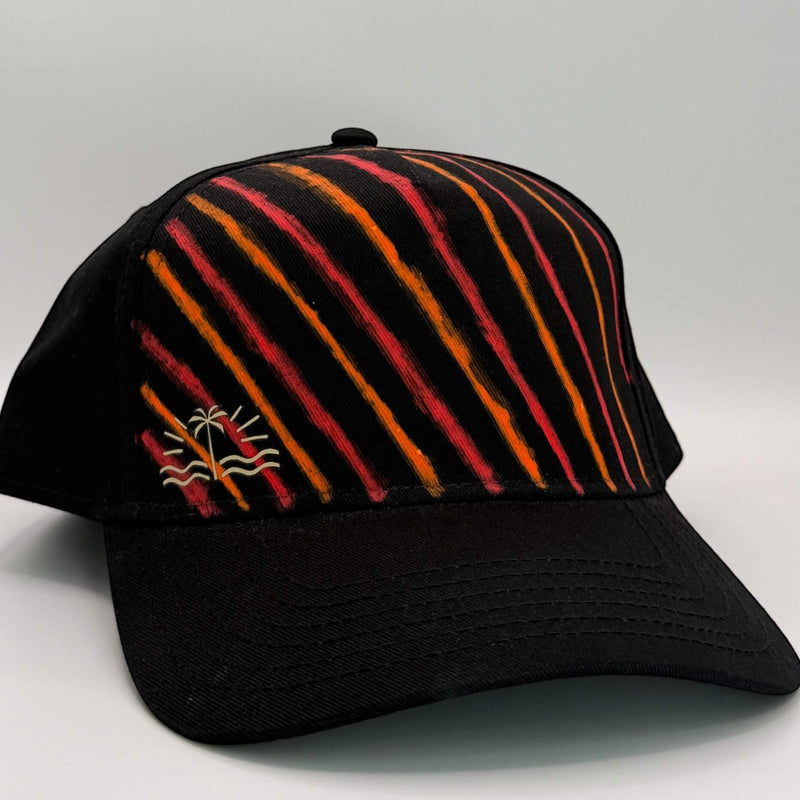 hand dyed Tie Dye Cap - Adults One Size by And And Tie Dye