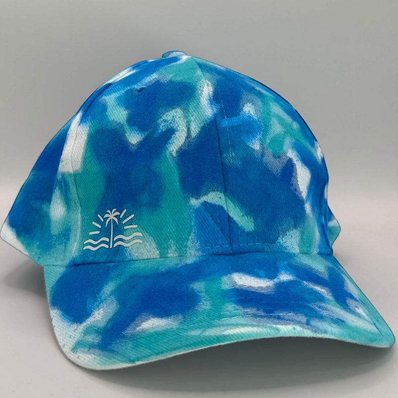 hand dyed Tie Dye Cap - Kids One Size by And And Tie Dye