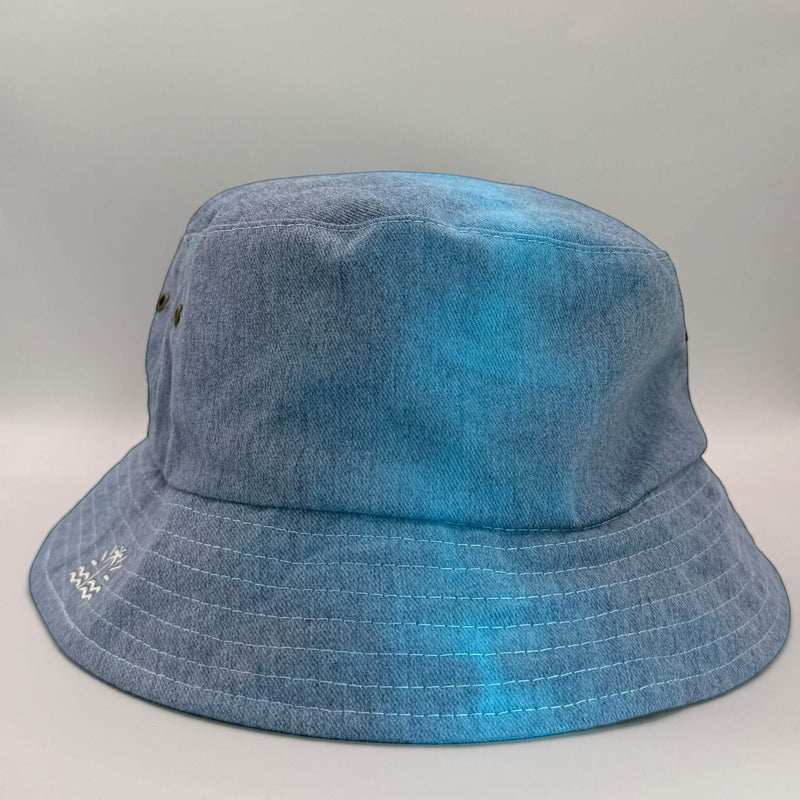 hand dyed Tie Dye Bucket Hat - Older Child / Adult Adjustable by And And Tie Dye