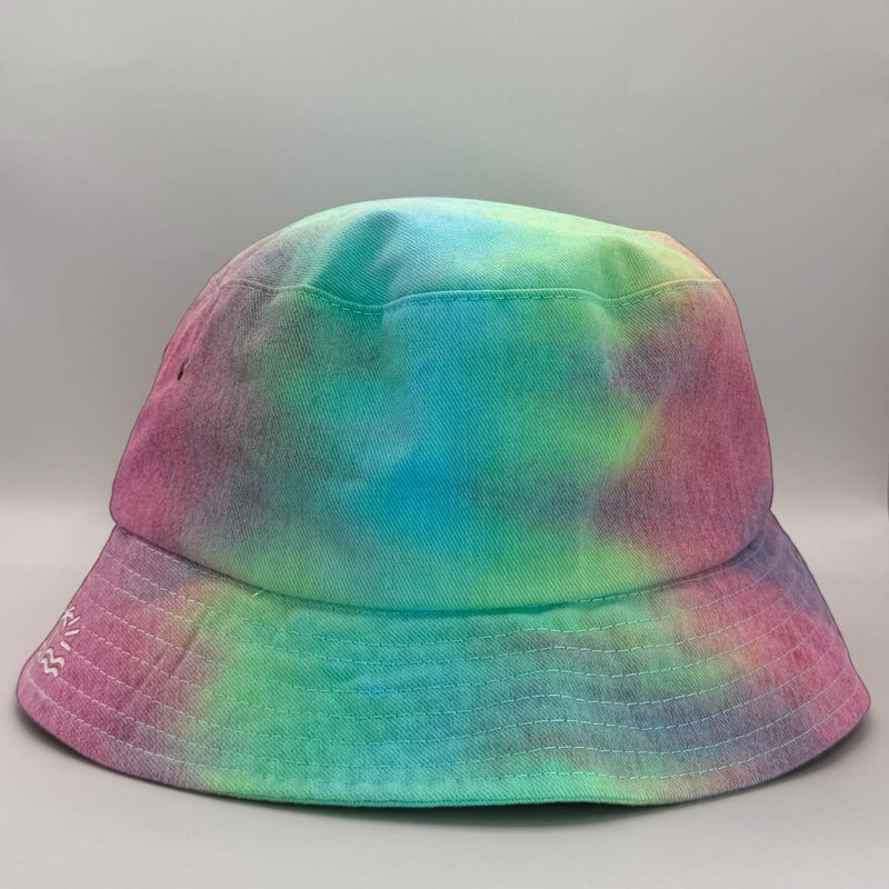 hand dyed Tie Dye Bucket Hat - Older Child / Adult Adjustable by And And Tie Dye