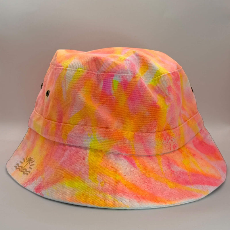 hand dyed Tie Dye Bucket Hat - Older Child / Adult Adjustable by And And Tie Dye