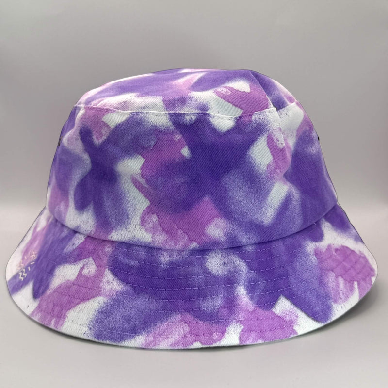 hand dyed Tie Dye Bucket Hat - Older Child / Adult Adjustable by And And Tie Dye