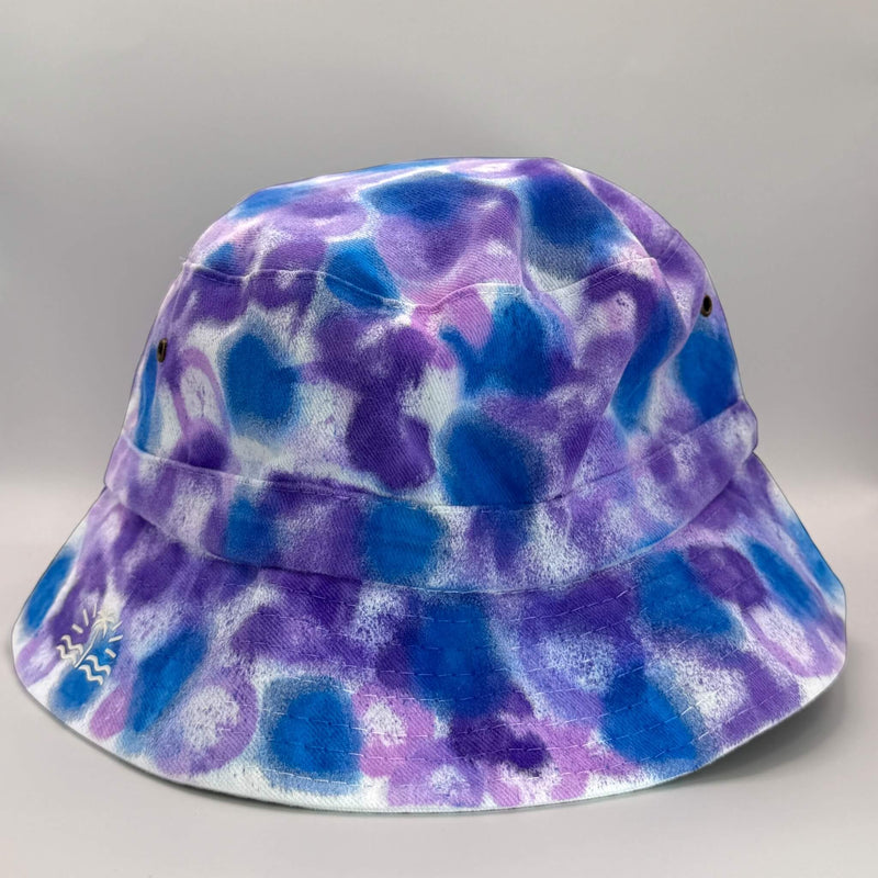 hand dyed Tie Dye Bucket Hat - Older Child / Adult Adjustable by And And Tie Dye