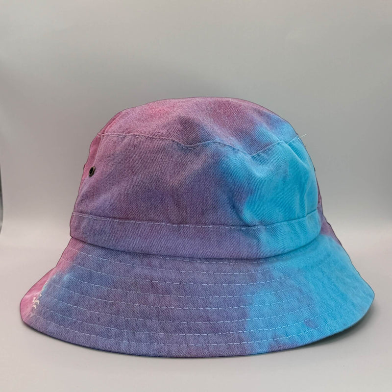 hand dyed Tie Dye Bucket Hat - Toddler / Child Adjustable by And And Tie Dye