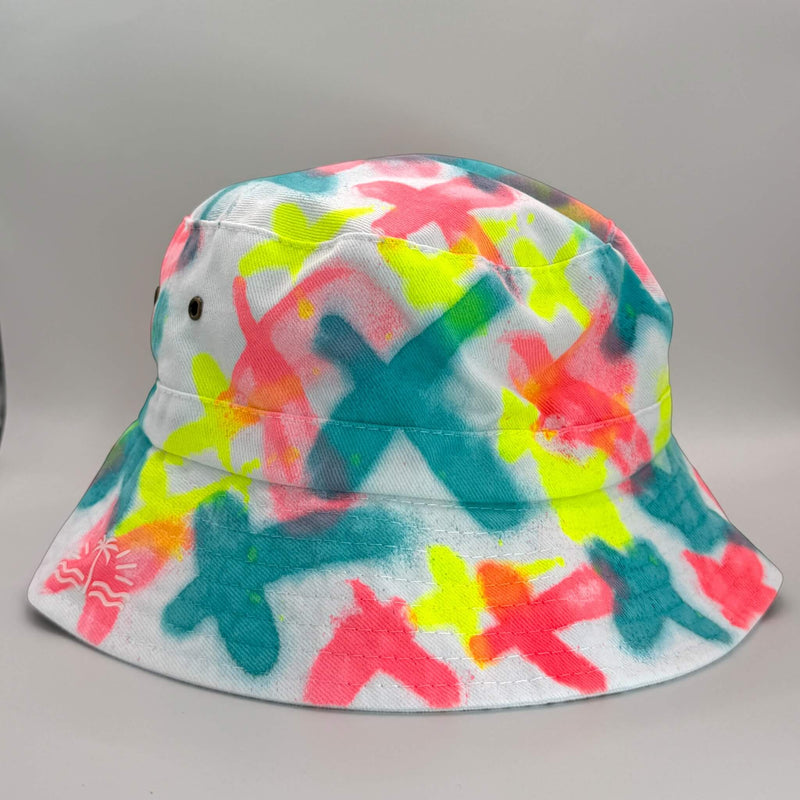 hand dyed Tie Dye Bucket Hat - Toddler / Child Adjustable by And And Tie Dye