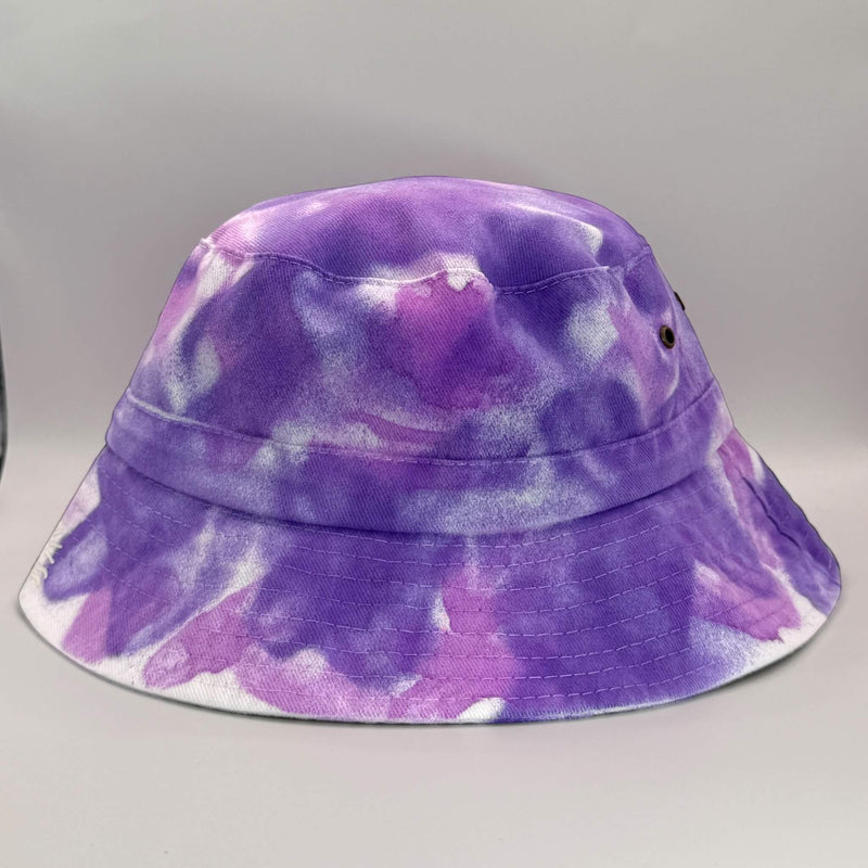 hand dyed Tie Dye Bucket Hat - Toddler / Child Adjustable by And And Tie Dye