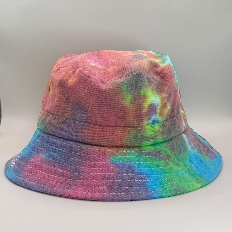 hand dyed Tie Dye Bucket Hat - Toddler / Child Adjustable by And And Tie Dye