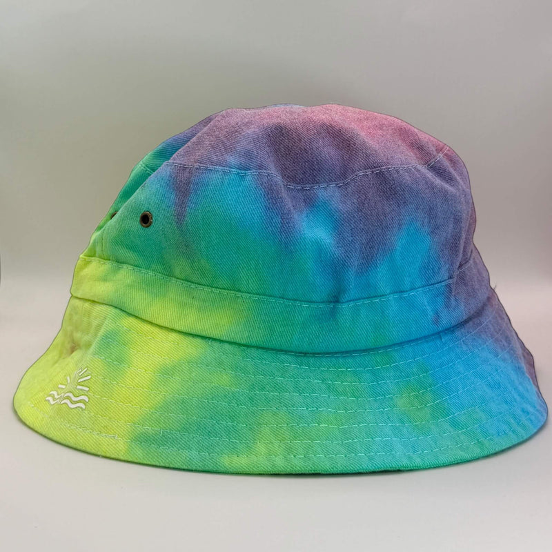 hand dyed Tie Dye Bucket Hat - Toddler / Child Adjustable by And And Tie Dye