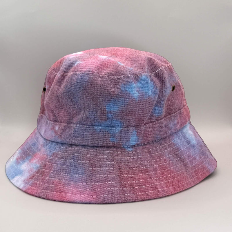 hand dyed Tie Dye Bucket Hat - Toddler / Child Adjustable by And And Tie Dye