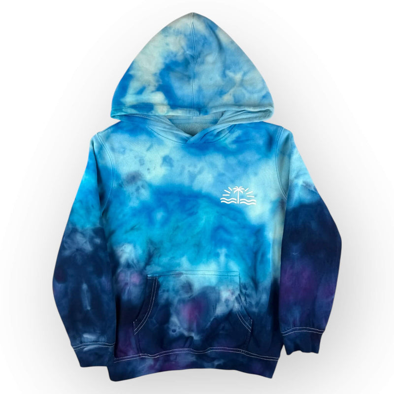 hand dyed Tie Dye Hoodie Age 10 by And And Tie Dye