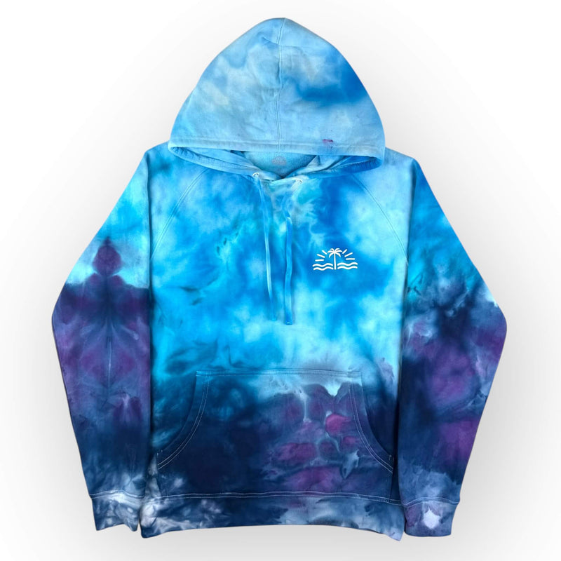 hand dyed Tie Dye Hoodie - Adult Small by And And Tie Dye