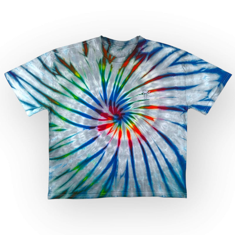 hand dyed Tie Dye Tee - Adults Small - Oversize Fit by And And Tie Dye