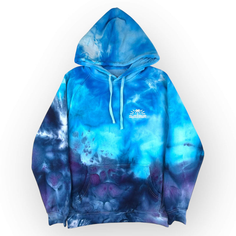 hand dyed Tie Dye Hoodie - Adults Medium by And And Tie Dye