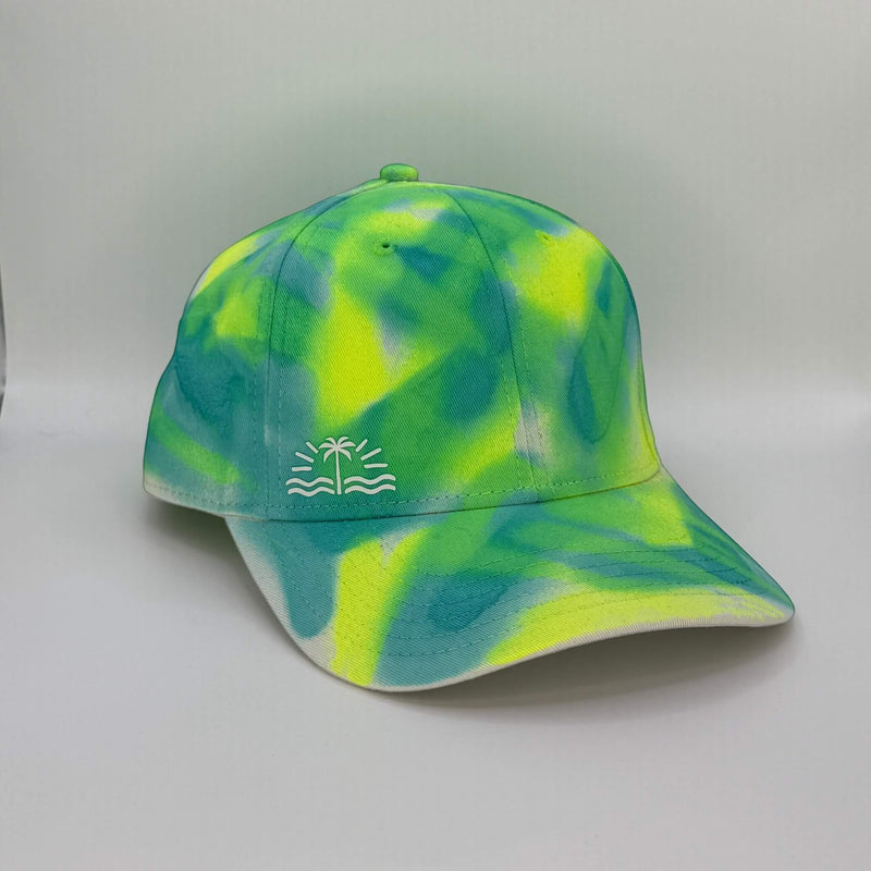 hand dyed Adult Tie Dye Cap (Adjustable) by And And Tie Dye