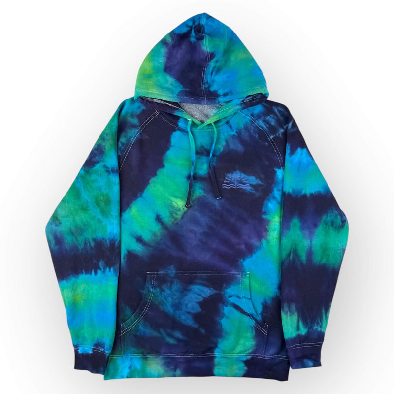 hand dyed Tie Dye Hoodie - Adults Large by And And Tie Dye