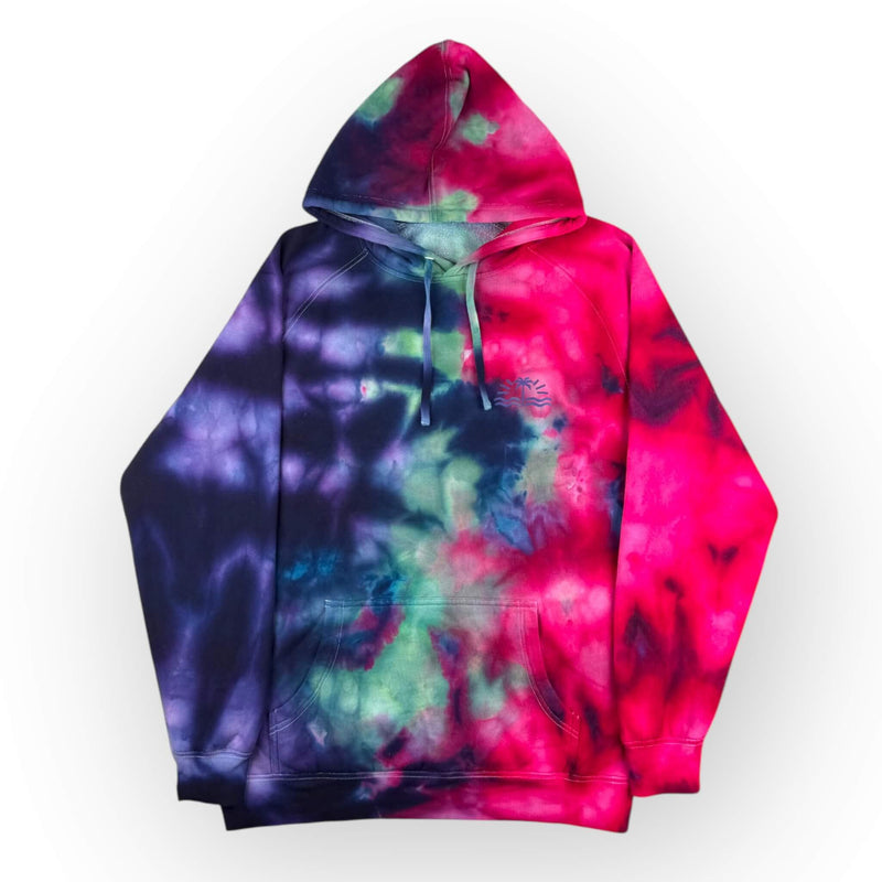 hand dyed Tie Dye Hoodie - Adults XL by And And Tie Dye