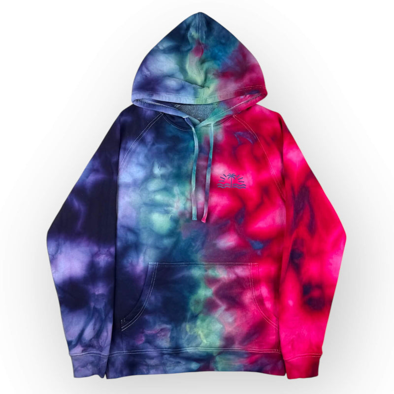 hand dyed Tie Dye Hoodie - Adult Small by And And Tie Dye