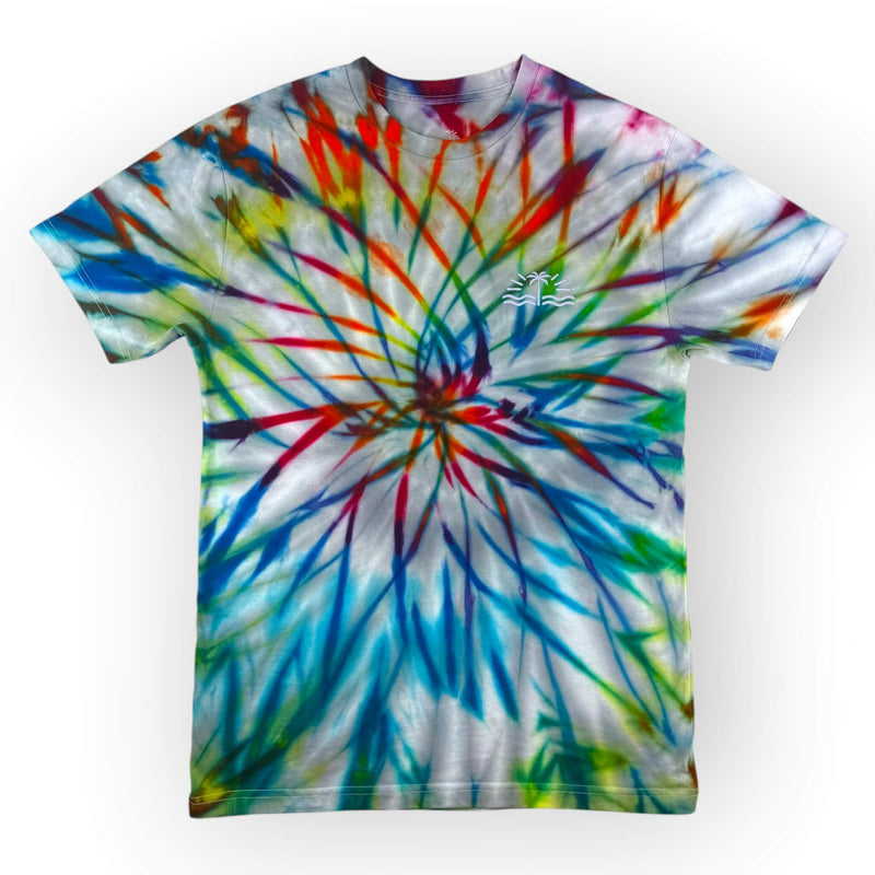 hand dyed Tie Dye Tee - Adults Medium by And And Tie Dye