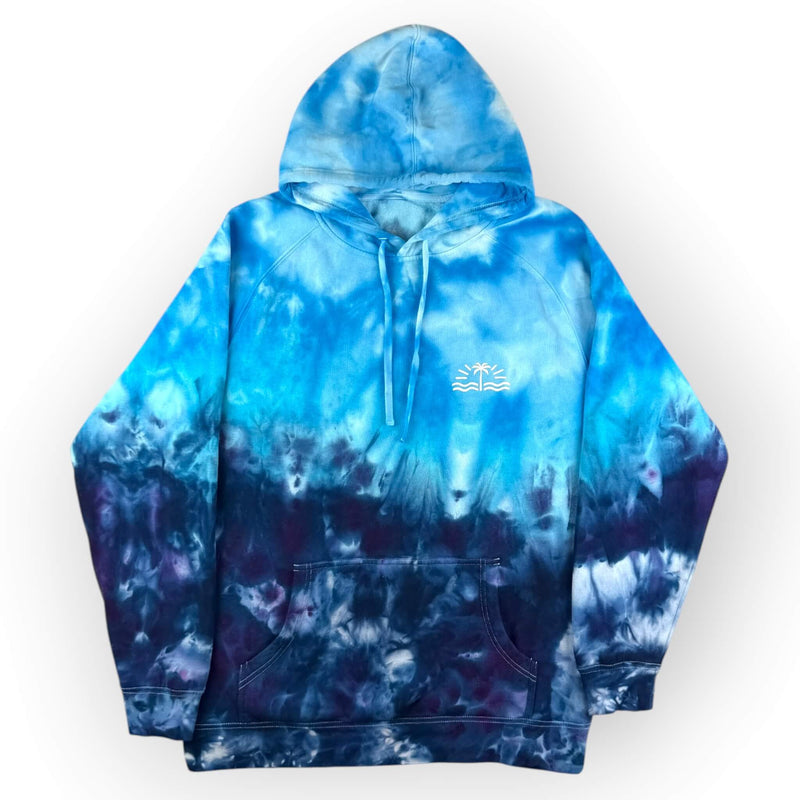 hand dyed Tie Dye Hoodie - Adults XL by And And Tie Dye