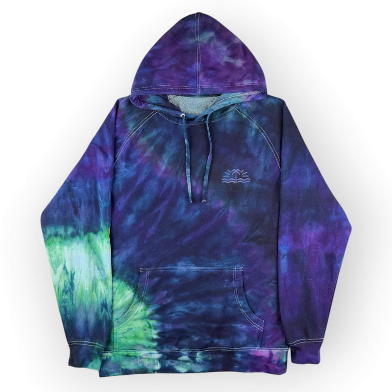 hand dyed Tie Dye Hoodie - Adults Large by And And Tie Dye