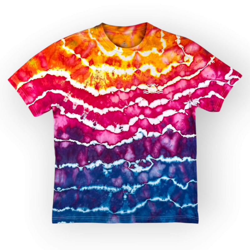 hand dyed Tie Dye Tee - Adults Large by And And Tie Dye