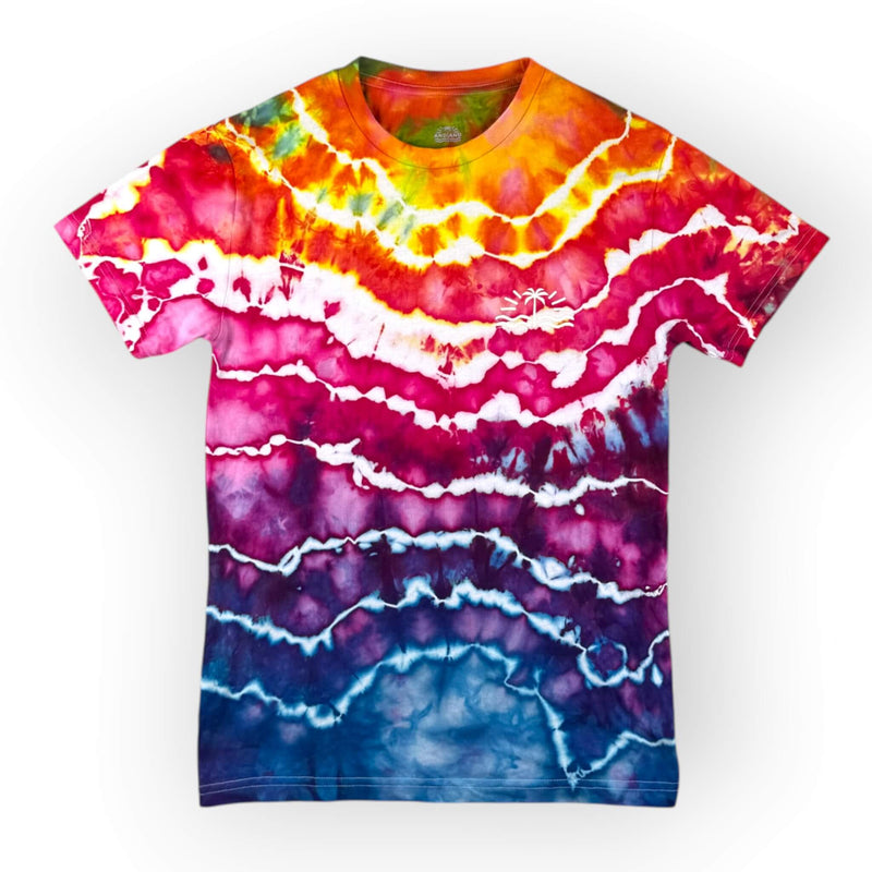 hand dyed Tie Dye Tee - Adults Small by And And Tie Dye