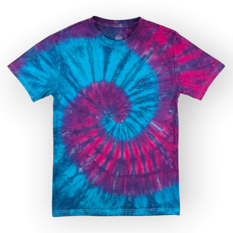 hand dyed Tie Dye Tee - Adults Small by And And Tie Dye