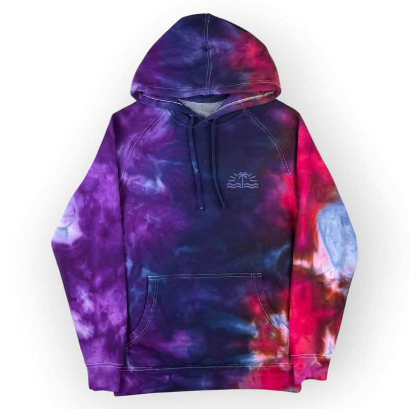 hand dyed Tie Dye Hoodie - Adult Small by And And Tie Dye