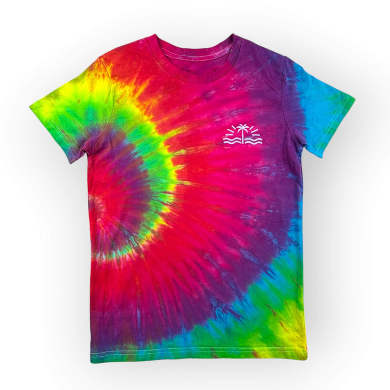 hand dyed Tie Dye Tee Age 10 by And And Tie Dye