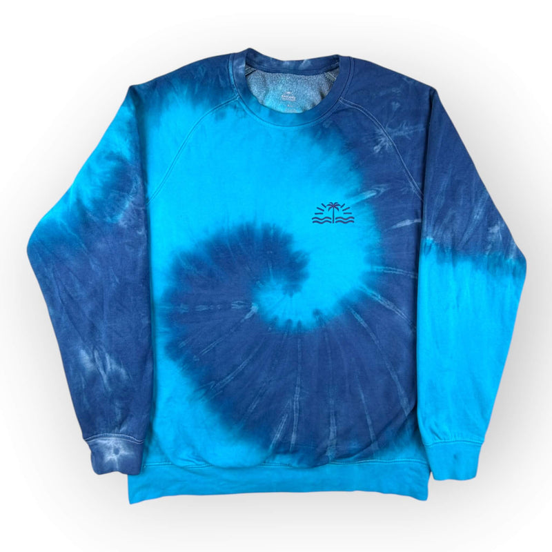 hand dyed Tie Dye Sweatshirt - Adults XL by And And Tie Dye