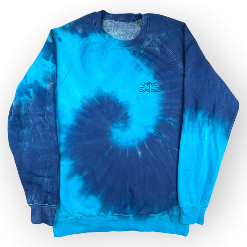 hand dyed Tie Dye Sweatshirt - Adults Large by And And Tie Dye