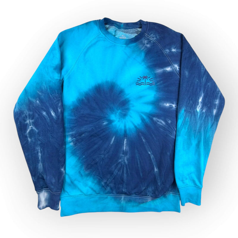 hand dyed Tie Dye Sweatshirt - Adults Medium by And And Tie Dye