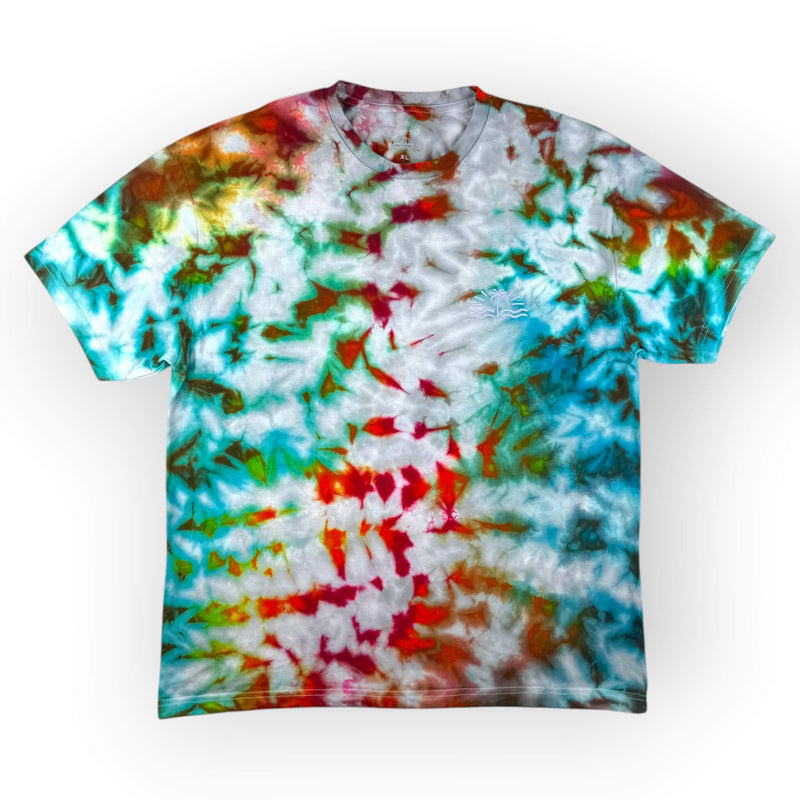 
                  
                    hand dyed Made to Order - Grey Rainbow Crush Tee by And And Tie Dye
                  
                