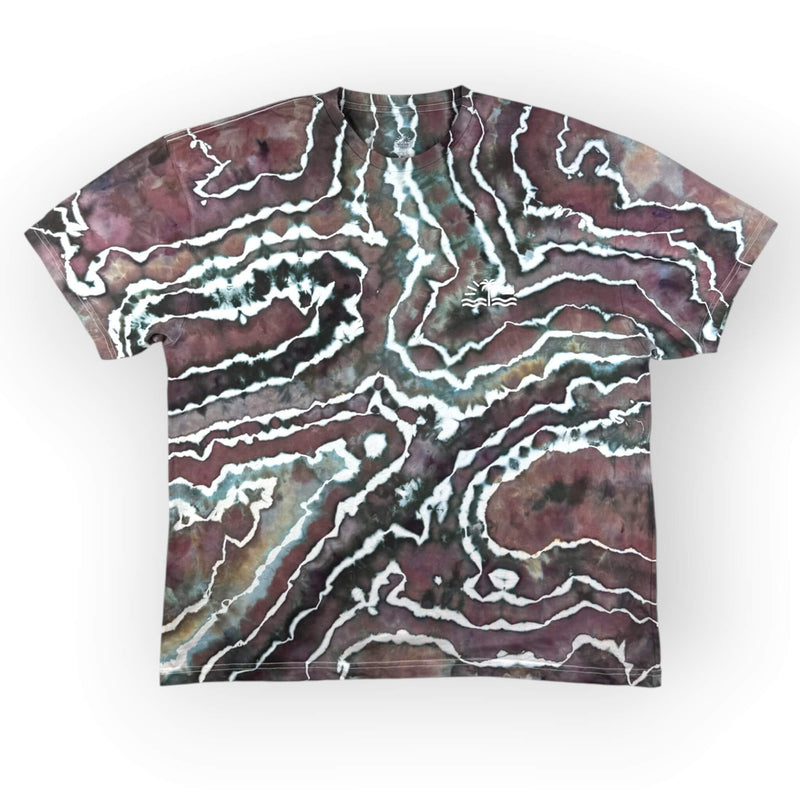 
                  
                    hand dyed Tie Dye Tee - Timber Geode by And And Tie Dye
                  
                